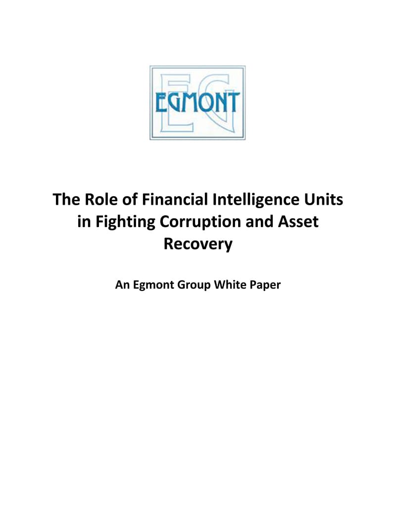 The Role of Financial Intelligence Units in Fighting Corruption and