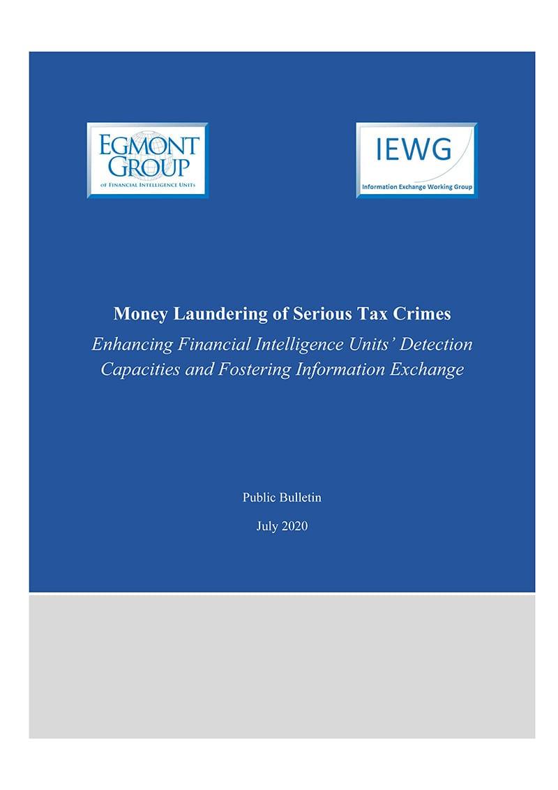 Public Bulletin Money Laundering of Serious Tax Crimes Egmont Group