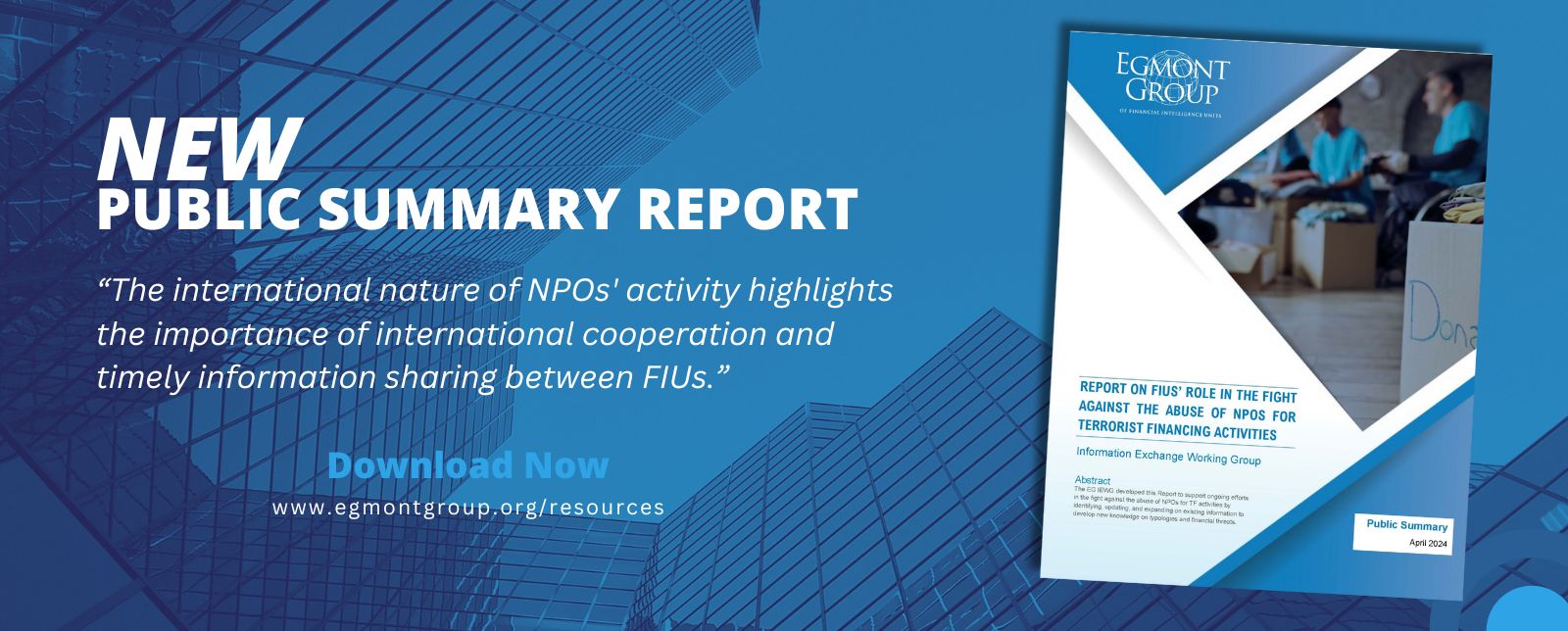 FIUs Role in the Fight Against the Abuse of NPOs for TF Activities Public Summary Report