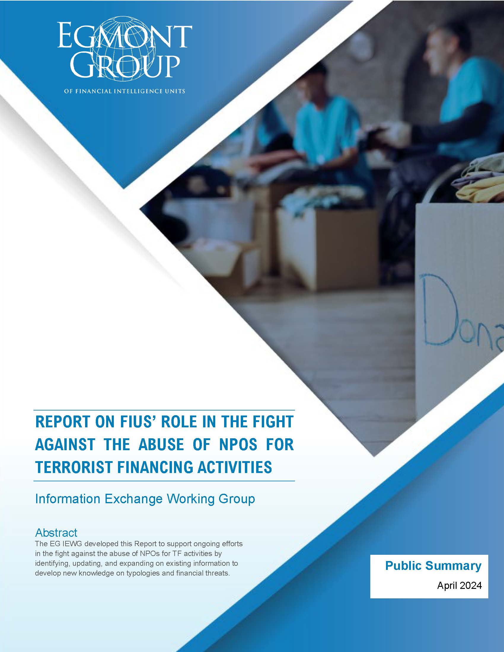Report on FIUs’ Role in the Fight Against the Abuse of NPOs for Terrorist Financing Activities