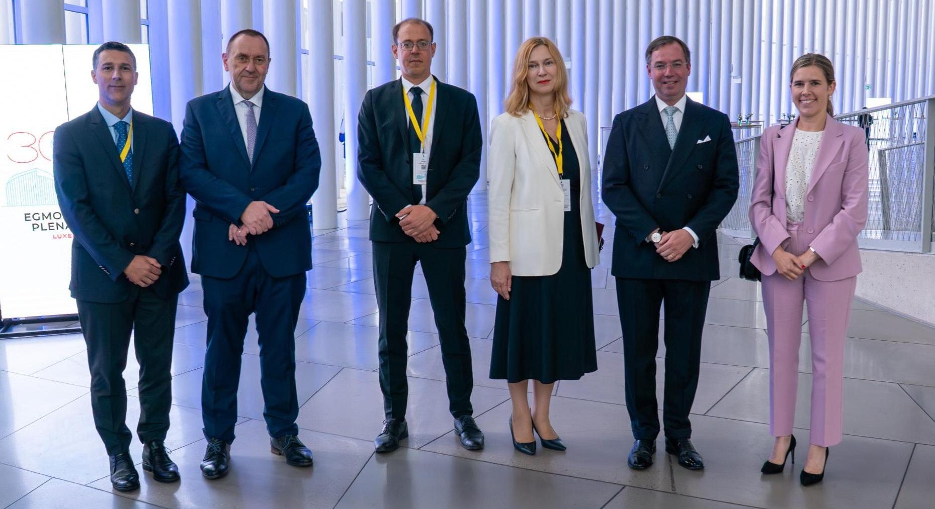 His Royal Highness Prince Guillaume of Luxembourg Attends Egmont Group 30th Anniversary Plenary