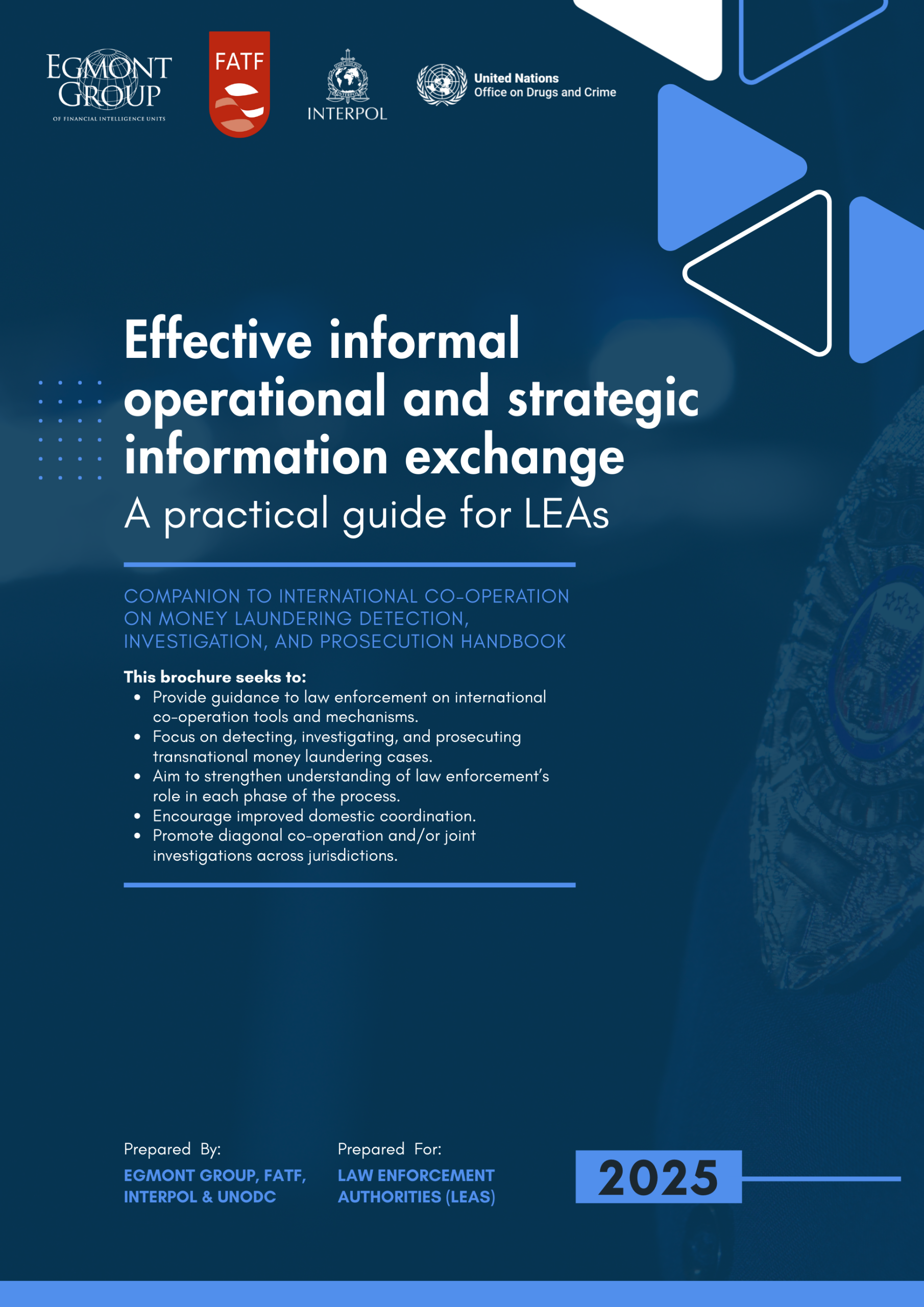 Practical Guide on International Cooperation against ML – LEAs