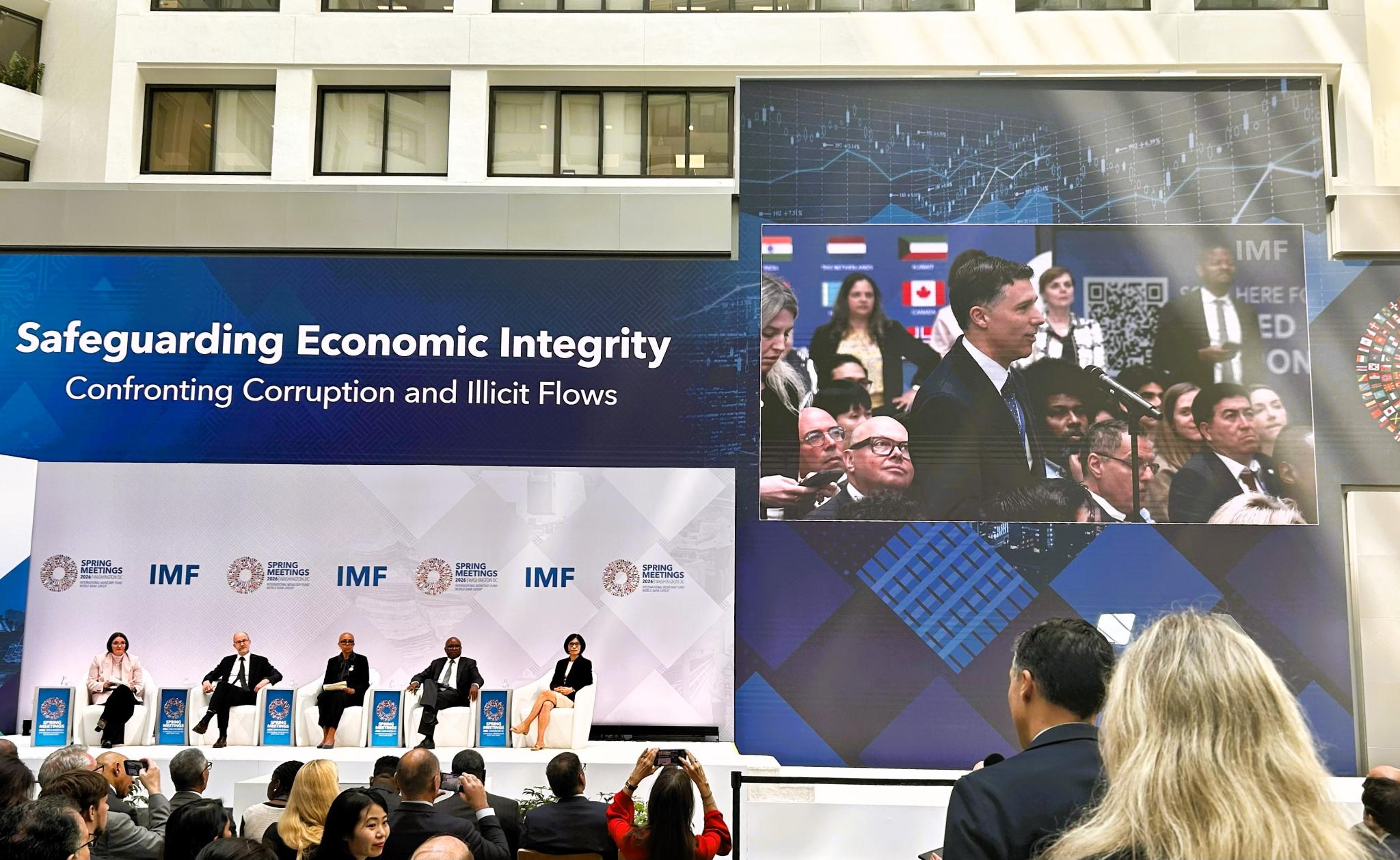 Egmont Group intervenes at the World Bank/International Monetary Fund Spring Meetings in D.C.